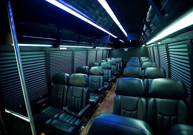 37 Passenger Executive Mini Coach interior