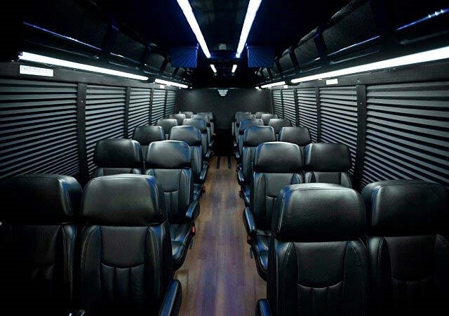 37 Passenger Executive Mini Coach interior